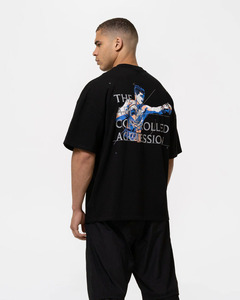 เสื้อยืดโอเวอร์ไซส์สั่งทำขายส่ง ผ้าฝ้ายพรีเมียม สตรีทแวร์ ระบายอากาศได้ดี ผ้าคุณภาพสูง รับผลิตเสื้อผ้าแบบ OEM ODM - Product Image 1