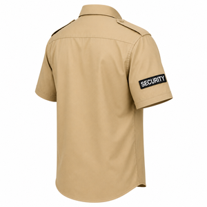 Ropa de Trabajo Transpirable, Camisas de Trabajo de Alta Calidad, Personalización de Logotipo, Ropa de Trabajo de Manga Corta con Botones, Camisa de Seguridad para Hombre con Bolsillo - Product Image 6