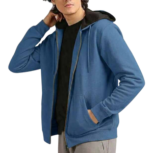 Hot Selling 100% Cotton Hoodie for Men Heavyweight Winter Pocket Custom Design High Quality Regular Fit Customized Men Hoodie - Product Image 3