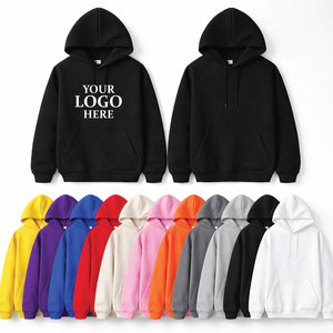 เสื้อฮู้ดดี้แฟชั่นสำหรับผู้ชาย ผ้าฟลีซ 400gsm โพลีเอสเตอร์/คอตตอน ปักโลโก้ตามสั่ง ซิปแบบรูดขึ้น ลงลึกสีพื้น ผลิตในบังกลาเทศ - Product Image 1