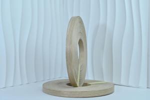 Cinta de Borde de Chapa de Álamo Blanco Natural con Vetas Elegantes para Proyectos de Interiores de Lujo - Product Image 6