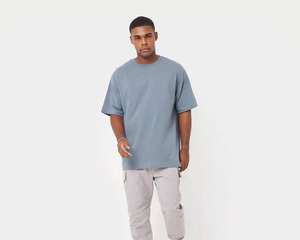 Camiseta de Algodón para Hombre, Suave y Transpirable, para Uso Diario, Precios al por Mayor, Camiseta de Algodón Lisa para Hombre, Transpirable - Product Image 3