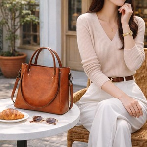 Direct Factory Supply Luxury Women Leather Handbag Classic Shoulder <b>Tote</b> Bag for Ladies Daily Use Available for Wholesale Supply - Product Image 4