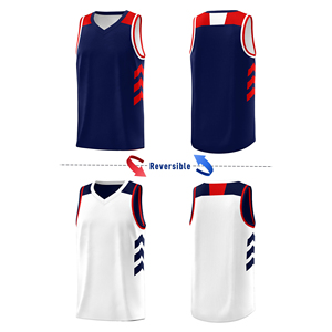 Nouveau maillot de basket-ball sans manches de qualité supérieure, confortable, avec logo personnalisé imprimé, maillot de basket-ball respirant - Product Image 2