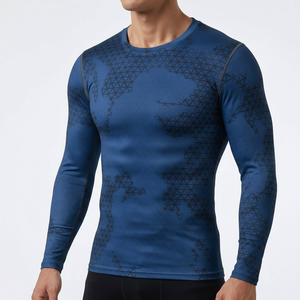 High Performance <b>Compression</b> <b>Shirt</b> <b>Men</b> Quick Dry Fitness Training Sports T <b>Shirt</b> Bulk - Product Image 1