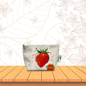 Pochette en toile imperméable JuteHome avec fermeture éclair et bandoulière chaîne - Product Image 1