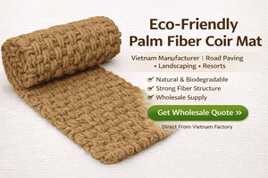 Manta de Fibra Natural de Coco Tejida, Biodegradable y Duradera, para Control de Malezas, Prevención de Erosión del Suelo, OEM - Product Image 2