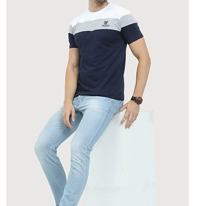 เสื้อยืดคอกลมผู้ชาย ผ้าถัก 100% คอตตอน ทรงปกติ ระบายอากาศได้ดี แห้งเร็ว เป็นมิตรกับสิ่งแวดล้อม รับสกรีนโลโก้ สไตล์ลำลอง - Product Image 6
