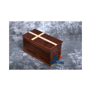 URNA DE MADERA Hecha A Mano EE. UU. Con Grabado Personalizado Y Entrega Rápida Para Distribuidores De Urna De Cremación De Madera Al Por Mayor - Product Image 1