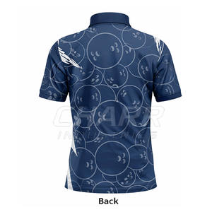 Jersey de Boliche Transpirable de Alta Calidad para Clubes y Ligas, Tallas Grandes, con Diseño Profesional y Opciones de Logotipo Personalizado - Product Image 3