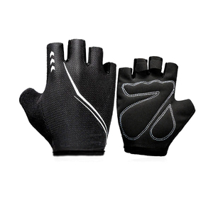Guantes de Ciclismo Profesionales Antideslizantes Acolchados de Poliéster para Hombre y Mujer, Medios Dedos, Verano, Embalaje Personalizado, Precio de Fábrica OEM - Product Image 1