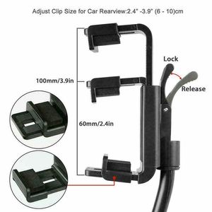 Supporto universale per specchietto retrovisore per auto a 360 gradi supporto supporto per cellulare compatibile con supporto per auto - Product Image 5