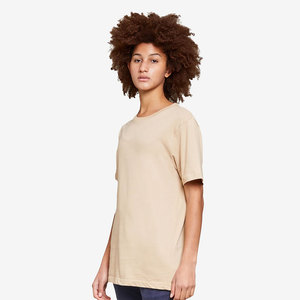 T-shirt en coton pur 180 GSM tricoté sur mesure pour hommes, écologique, respirant, décontracté, à manches courtes, couleur unie, vente en gros - Product Image 2