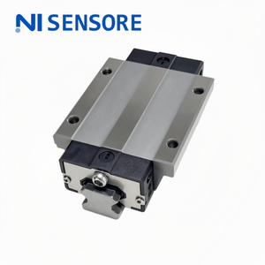 NISENSORE INOX HBF 20 HC Bloc de guidage linéaire à bride en acier inoxydable avec précision de classe H et roulements - Product Image 2