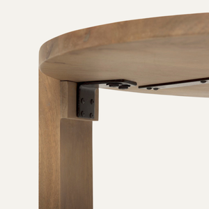 Mesa de Centro Moderna de Madera de Teca para Sala de Estar Interior - Product Image 3