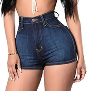 Pantalones Cortos de Mezclilla para Mujer, Diseño Vintage Lavado, Estilo Sencillo, Tendencia 2026, Precio Económico, Venta al por Mayor, Directo de Fábrica - Product Image 2