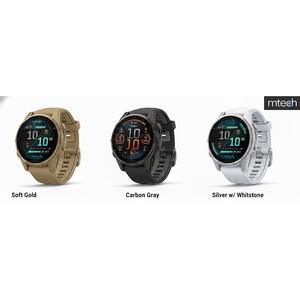 Montre intelligente GPS d'extérieur avancée Garmin fenix 8 AMOLED 43 mm Gris carbone - Product Image 6