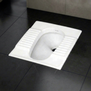 Vistaar High Quality <b>Ceramic</b> Orissa Squatting <b>Pan</b> Toilet 20x16x8 Inch Sanitary Ware Indian Design Export WC <b>Pan</b> - Product Image 1