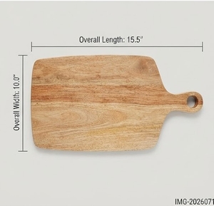 เขียงไม้รูปทรงสี่เหลี่ยมผืนผ้าพร้อมด้ามจับกระดานหนา0.75 1.25ในที่จับ - Product Image 4