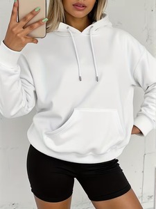 Sudaderas con Capucha para Mujer al por Mayor con Logotipo Personalizado, Sudaderas de Felpa Premium - Product Image 4