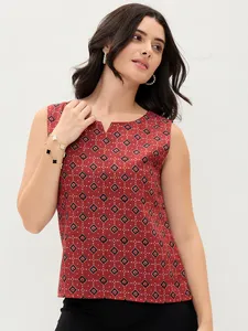 Blusa de Algodón con Estampado Floral Indie de Alta Costura para Mujer, Ideal para Oficina, Bodas y Fiestas Casuales, Disponible a Precio de Mayoreo - Product Image 2
