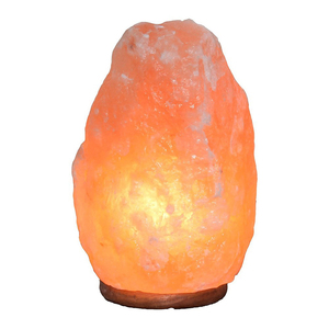 Lampe de sel de l'Himalaya Demaro de qualité supérieure, 1-2 kg, lumière de nuit rose naturelle, étanche, style féerique, sculptée à la main, personnalisable - Product Image 3