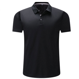 Camiseta de golf personalizada para hombre, de alto rendimiento, de algodón, con diseño sólido, manga corta, corte regular, polo al por mayor. - Product Image 4