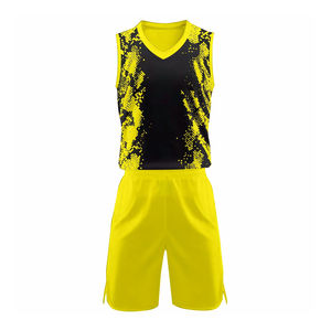 Uniforme de Baloncesto de Secado Rápido, Último Diseño, Conjuntos de Camisetas de Baloncesto Reversibles, Servicio OEM, Uniforme de Baloncesto para Hombre - Product Image 5