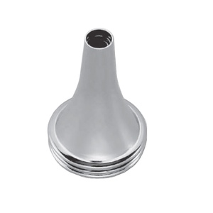 Spéculum auriculaire pédiatrique rond Politzer 4 mm en acier inoxydable, instrument ORL manuel, certifié CE, OEM - Product Image 3