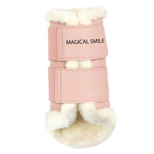 Botas de cepillado para caballos de alta calidad, altamente suaves, que ofrecen protección óptima y máxima comodidad para las patas del caballo. - Product Image 3