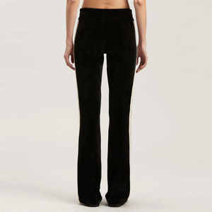 Proveedor de Fábrica, Pantalones Deportivos de Invierno para Mujer, Corte Regular, Cintura Media, Forro Polar, Múltiples Bolsillos, Estampado Personalizado OEM - Product Image 2