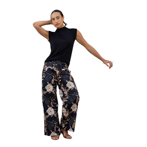 Pantalon large imprimé pour femme avec un design bohème tendance - Product Image 4