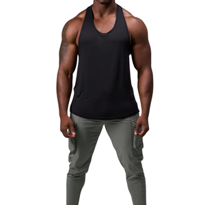 Camiseta sin Mangas de Punto Informal de Poliéster/Algodón Iconic Tactic Performance para Fisicoculturismo, Talla Grande, Personalizable, Venta al por Mayor para Hombre - Product Image 4