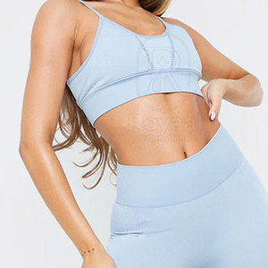 Conjunto de Yoga para Mujer, Estilo Moderno, Ropa Deportiva, Precio al por Mayor, Cómodo, Hecho en Pakistán - Product Image 4
