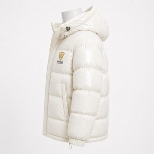 Veste matelassée surdimensionnée pour homme, tissu de haute qualité, options de logo personnalisé, isolation thermique, idéale pour les marques, vente en gros - Product Image 2