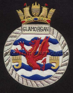 GLAMORGAN High Quality Lace Embroidered Patch <b>Sew</b>-On Fabric Badge Circular Luxury Design for Garment - Product Image 6