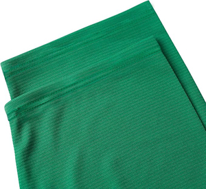 Camiseta de Béisbol Verde con Cuello en V, Manga Corta, Cierre de Botones, Unisex, para Adultos, Transpirable, de Poliéster, Color Sólido, para Todas las Temporadas - Product Image 5