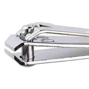 Professional High Quality Stainless Steel Silver Fingernail Clippers Big <b>Nail</b> Cutter with <b>Nail</b> <b>File</b> for <b>Nail</b> Salons And Home - Product Image 5