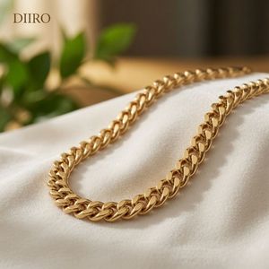 Chaîne cubaine Miami personnalisée en moissanite plaquée or jaune 18 carats pour homme, collier chaîne cubaine, bijoux - Product Image 1