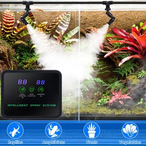 Sistema di Nebulizzazione Intelligente per Rettili con Timer Touch Screen, Ugelli Regolabili a 360 Gradi, Portata di 5 Metri, Umidificatore Smart per - Product Image 2