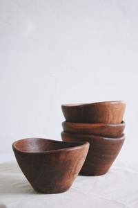 ชามซุปไม้ทำมือ พร้อมปรับแต่งขนาดและออกแบบโลโก้ ชามไม้สำหรับใส่ซอสชาไลท์ ชามไม้สวยงาม - Product Image 6