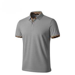 เสื้อโปโลแขนสั้นผู้ชายยอดนิยม พร้อมโลโก้ ทรงปกติ แฟชั่นฤดูร้อน แห้งเร็ว - Product Image 3