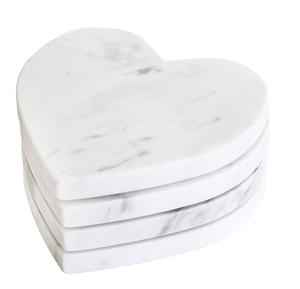Modern <b>Marble</b> <b>Coaster</b> Table Pad Decorative Accent 10 Mm Thick White <b>Marble</b> Design Table Pads <b>Coaster</b> - Product Image 4