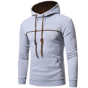 Sweat à capuche en coton polaire pull en éponge française de haute qualité pour hommes sweats à capuche brodés avec impression personnalisée en gros - Product Image 4