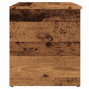 Coffre de rangement en bois vieilli 33.1x16.5x18.1, Meuble de salon en bois d'ingénierie - Product Image 5
