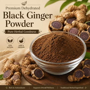 Poudre de gingembre noir déshydratée de qualité supérieure, 100 % naturelle, sans produits chimiques, en vrac, vente en gros - Product Image 2