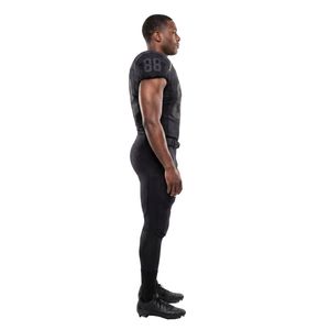 Conjunto de Uniforme de Fútbol Americano Sublimado, Malla Transpirable, Manga Corta, Cuello en V, Tallas Grandes para Adultos - Product Image 4