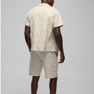 Nouveaux ensembles courts 2026 pour l'été : Vêtements tendance pour hommes – Fournisseur d'usine – Ensemble respirant t-shirt et short pour homme - Product Image 5