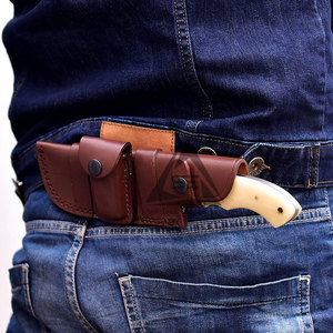 Cuchillos de hoja fija con mango de madera hechos a mano para bricolaje - Cuchillas de acero inoxidable personalizables OEM de alta calidad a bajo precio al por mayor - Product Image 4