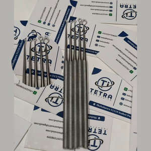 Juego de 5 Curetas ENT Buck, Curvas y Puntiagudas # Curetas de Otología 00 0 1 2 3, Instrumentos Quirúrgicos de Acero Inoxidable para Oído, Nariz y Garganta - Product Image 1